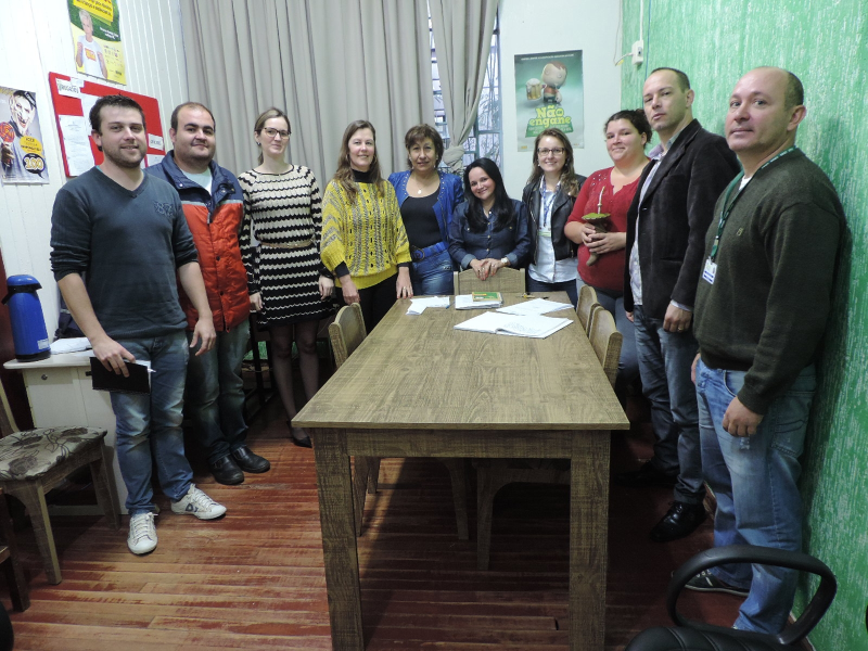Rede de Atendimento em reunião